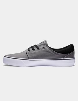 Zapatillas DC TRASE TX - Grey/Grey/White