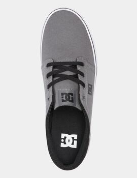 Zapatillas DC TRASE TX - Grey/Grey/White