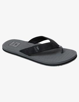 Chanclas RVCA SANDBAR - Charcoal