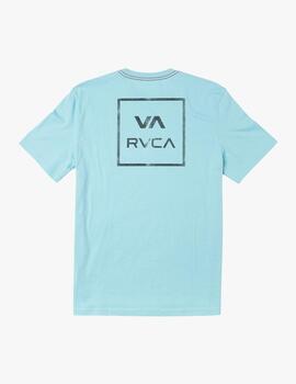 Camiseta RVCA JR VA ALL THE WAY - Aqua Haze