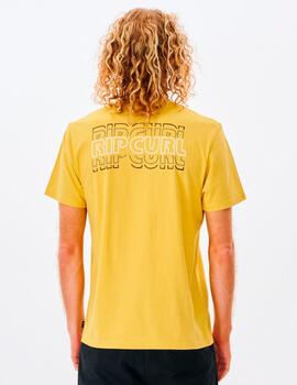 Camiseta REVIVAL REPEATER - Yellow Daze