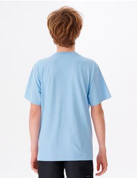 Camiseta JR SURF VIBRATIONS - Bells Blue