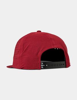 Gorra FOX SHIELD TECH SNAPBACK- Scarlet