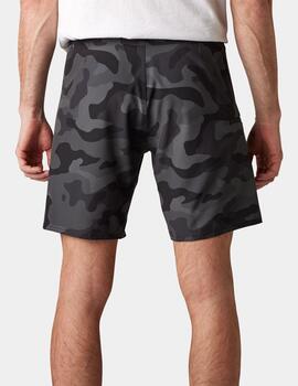 Bañador FOX OVERHEAD CAMO STRETCH 18'- Black Camo