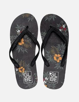 Chanclas Globe HIBISCUS - NIGHT WHITE GREEN