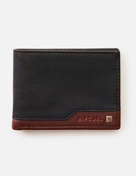 Cartera RIDGE PU ALL DAY - Black/Tan