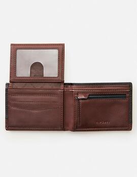 Cartera RIDGE PU ALL DAY - Black/Tan