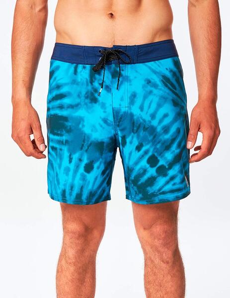 Bañador Quiksilver Surf Hombre Stretch Liso Cordón Azul 16 