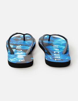 Chanclas DEEPWATER OPEN TOE - Blue