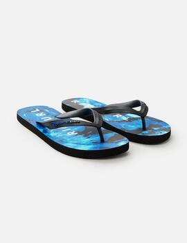 Chanclas DEEPWATER OPEN TOE - Blue