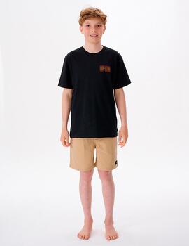 Camiseta JR SURF REVIVAL LOGO - Black