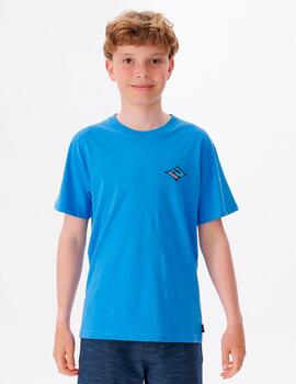 Camiseta JR COSMIC TIDES SPIRAL - Royal Blue