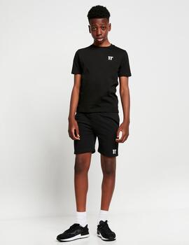 Bermuda 11 DEGREES JR CORE SWEAT - Black