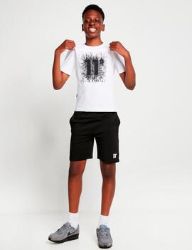 Bermuda JR 11 DEGREES PIXEL GRAPHIC - Black White