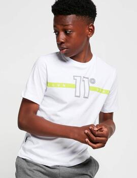 Camiseta JR 11 DEGREES GRAPHIC - White / Charcoal Marl