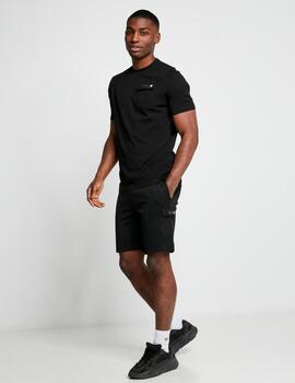 Bermuda 11 DEGREES POCKET DETAIL - Negro