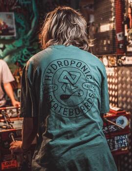 Camiseta HYDROPONIC FLIP - Hedge Green