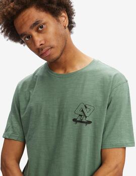 Camiseta HYDROPONIC FLIP - Hedge Green