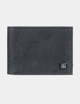 Cartera ELEMENT SEGUR LEATHER - Black