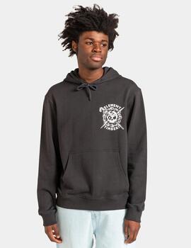 Sudadera Capucha ELEMENT PASSENGER - Off Black