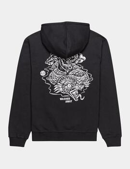 Sudadera Capucha ELEMENT PASSENGER - Off Black