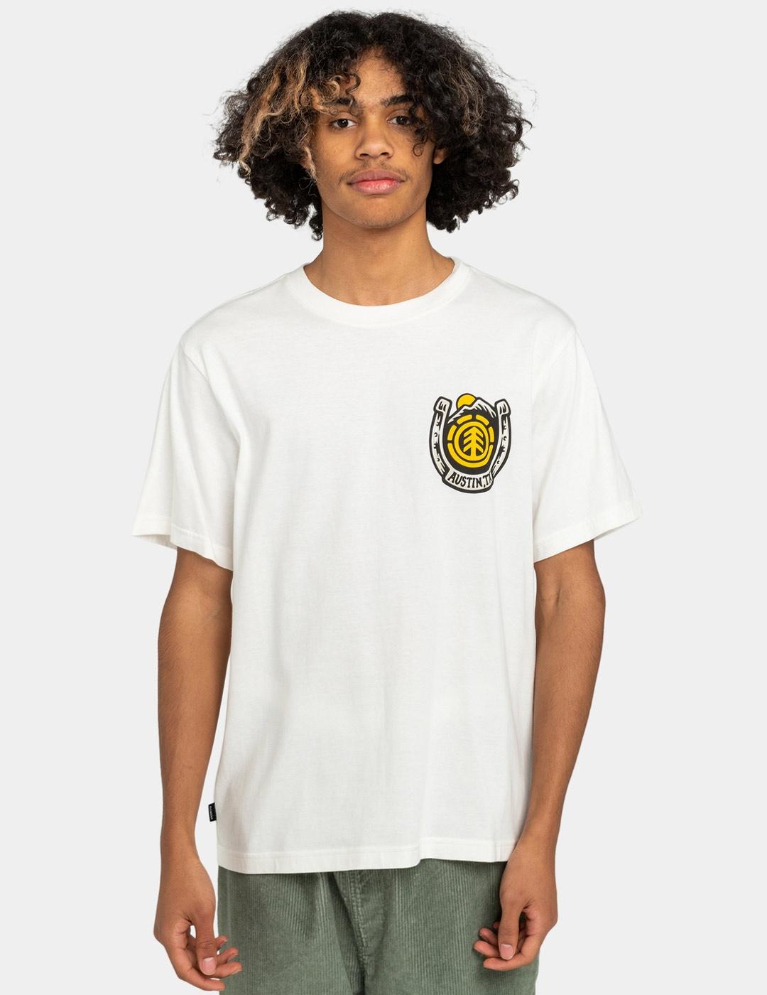 Camiseta ELEMENT HORSE SHOE  - Egret