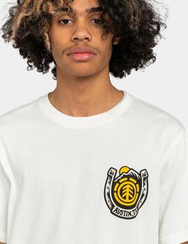 Camiseta ELEMENT HORSE SHOE  - Egret