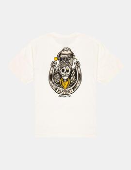 Camiseta ELEMENT HORSE SHOE  - Egret
