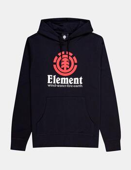 Sudadera Capucha ELEMENT VERTICAL - Flint Black