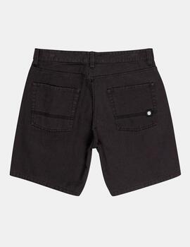 Bermuda ELEMENT SAWYER 5 PKTS - Washed Black