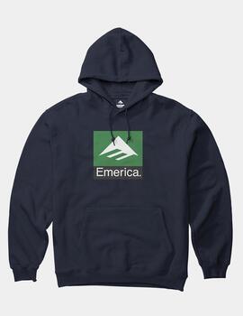 Sudadera Capucha EMERICA CLASSIC COMBO - Dark Blue