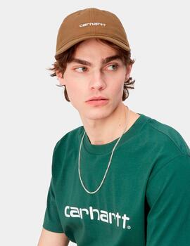 Gorra CARHARTT CANVAS SCRIPT - Deep H Brown/Black