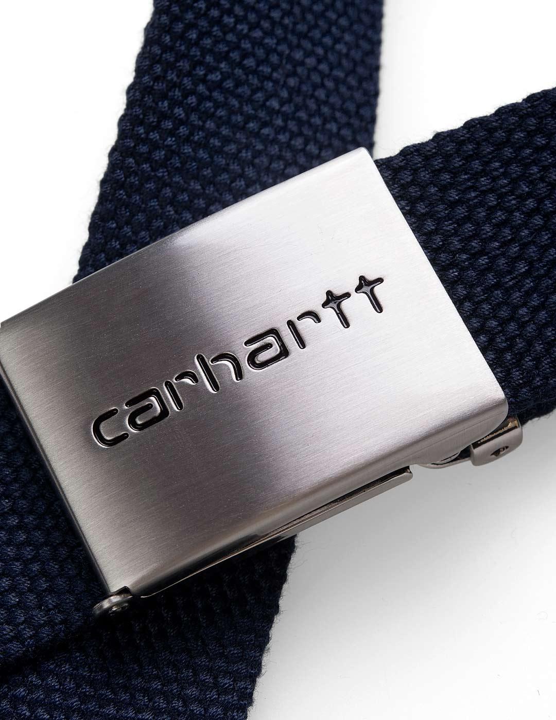 Cinturón CARHARTT CLIP CHROME - Dark Navy