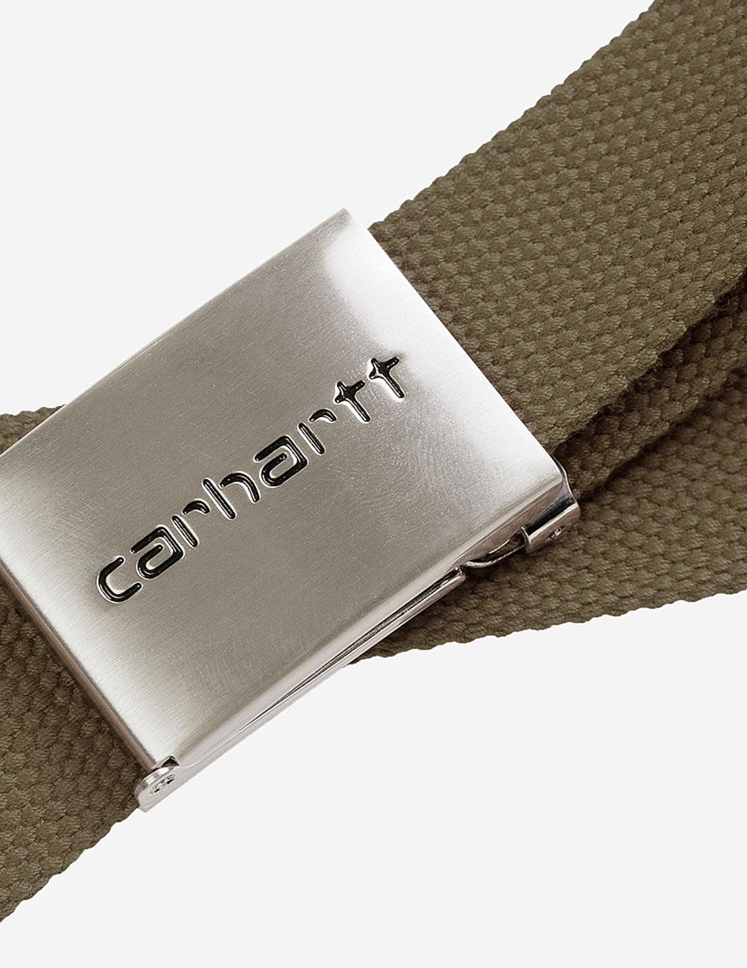 Cinturón CARHARTT WIP CLIP CHROME - Highland