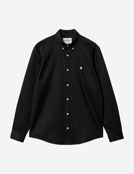 Camisa CARHARTT WIP MADISON - Black/Wax