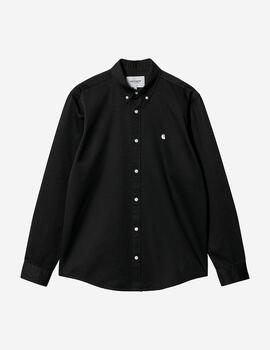 Camisa CARHARTT MADISON - Black/Wax