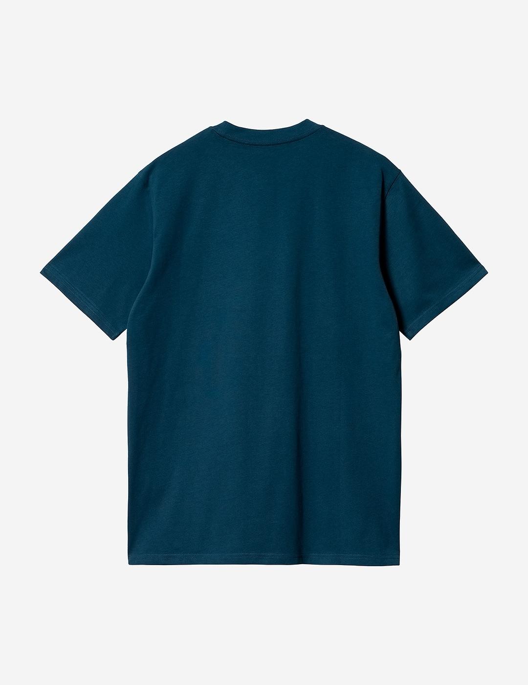Camiseta CARHARTT SCRIPT - Squid/Salt