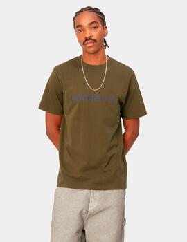 Camiseta CARHARTT SCRIPT - Highland/Cassis