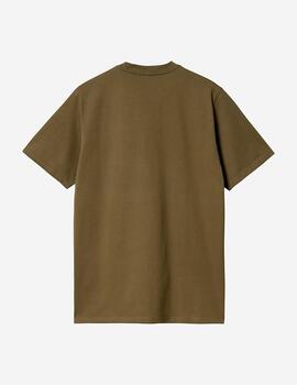 Camiseta CARHARTT SCRIPT - Highland/Cassis