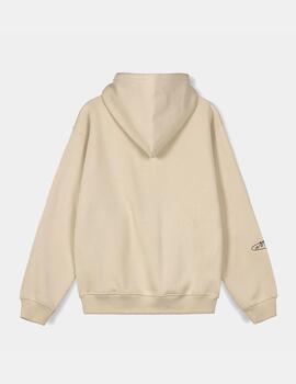 Sudadera Capucha GRIMEY MELTED STONE VINTAGE - Cream