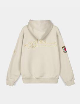 Sudadera Cap. GRIMEY  NABLUS STONES VINTAGE - White