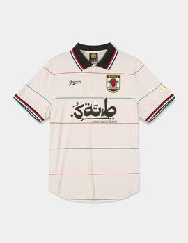 Polo GRIMEY NABLUS STONES SOCCER - White