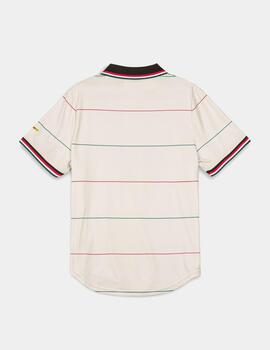 Polo GRIMEY NABLUS STONES SOCCER - White