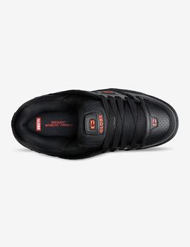 Zapatillas GLOBE FUSION - Black/Snake/Red