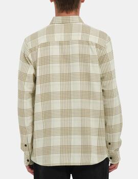 Camisa VOLCOM CADEN PLAID - Dirty White