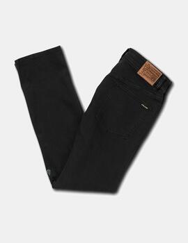 Pantalón VOLCOM SOLVER DENIM- Black Out