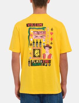 Camiseta VOLCOM WESTGAMES BSC - Citrus