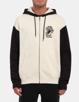 Sudadera Capucha VOLCOM WATANITE - Dirty White