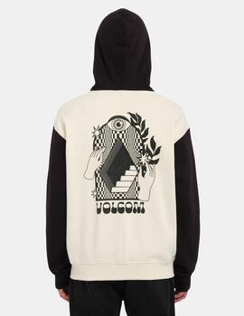 Sudadera Capucha VOLCOM WATANITE - Dirty White