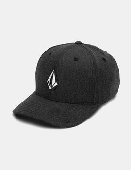 Gorra VOLCOM FULL STONE HTHR FLEXFIT - Charcoal Heather